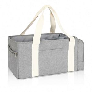 BSCI Factory Custom Polyester Foldable Baby <b>Diaper</b> <b>Caddy</b> Organizer - Product Image 2