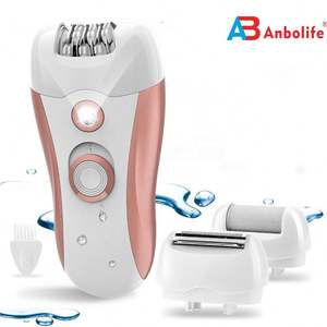 เครื่องกำจัดขน<span class=keywords><strong>ไฟฟ้า</strong></span>แบบ4 in 1ชาร์จได้เครื่องโกนขนสำหรับสุภาพสตรีที่<span class=keywords><strong>ดึง</strong></span>ผมเครื่องโกนหนวดที่โกนหนวดที่คลุมกำจัดขนขนาดเล็ก - Product Image 2