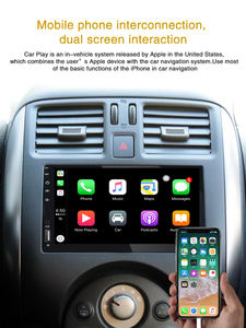 ダブルDINカーラジオ 7インチ 7080 タッチスクリーンカーステレオ オーディオ BT FM オートラジオ ビデオミラーリンク iPhone/Android対応 カーMP5プレーヤー - Product Image 4