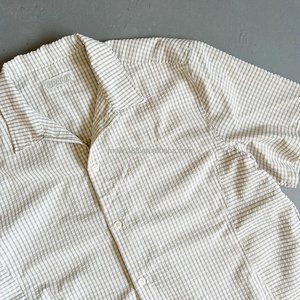 Chemises en polyester légères et confortables de haute qualité pour hommes, style décontracté à carreaux, coupe ample, boutonnées, pour l'été - Product Image 2
