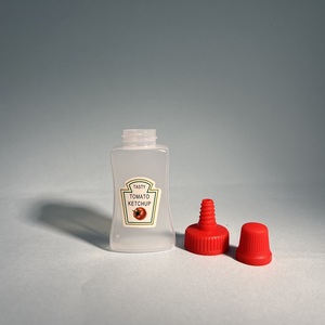 Bán Buôn 25Ml Mờ Vuông Ép Đùn Nhựa Mật Ong Chai Xách Tay Gia Vị Chai Với Nắp Chai Rỗng Bao Bì Nhựa - Product Image 3