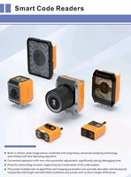 Capteur CMOS carré haute précision de millions de pixels, décodage en millisecondes, lecteur de codes intelligent avec mise en réseau de 32 appareils RCD-AI100-F06R