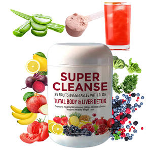 OEM Natuurlijke Detox Reiniging Ontgifting Fruit Groenten Aloë Super Reinigings Sap Poeder - Product Image 1