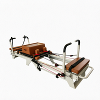 Appareil de Pilates multifonctionnel et réglable en alliage d'aluminium pour entraînement complet du corps, idéal pour les studios et les salles de sport
