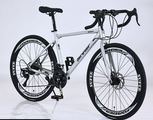 Vélo de route pour homme adulte, best-seller, avec cadre en acier haute teneur en carbone, freins à disque avant et arrière, pneus étroits 700C, haute teneur en carbone - Product Image 6