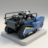 Robot Rasaerba Industriale Telecomandato a Cingoli, Larghezza 1000mm, Materiale Eccellente, Qualità Superiore - Il Più Venduto