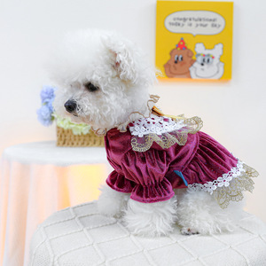 PETCIRCLE Pet Circle Spring and Autumn Pet Clothing Small Dog Puppy <b>Cat</b> <b>Clothes</b> Temple Dress - Product Image 2