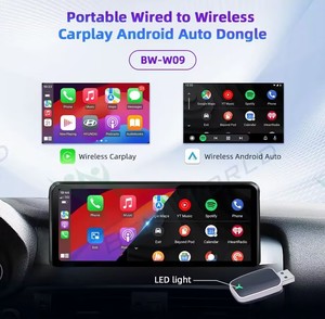 Dongle adaptador automático CarPlay y Android inalámbrico de fácil conexión de fábrica OEM con Bluetooth 4,2 WiFi de doble banda montaje universal - Product Image 4
