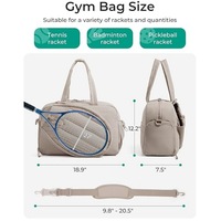 Deux sacs de pagaie Pickleball Voyage Pickleball Paddle Tote case Pickle Ball Accessoire Shoulder Carry Bags