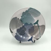 Ensemble de dîner en mélamine 12 pièces de haute qualité ustensiles de cuisine occidentaux minimalistes comprend une assiette et un bol pour les cadeaux d'affaires