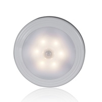 Lampe murale LED d'intérieur OEM moderne, blanc chaud, avec capteur, veilleuse, lampe coucher de soleil, décorations, batterie, plastique écologique, CE 15