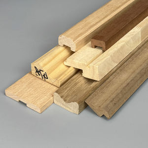 Bande décorative en <span class=keywords><strong>bois</strong></span> massif, vente en gros usine, pour décoration intérieure : plinthes, encadrements de portes, corniches de plafond et moulures en plâtre - Product Image 2
