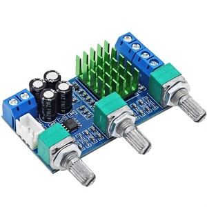 บอร์ดเครื่องขยายเสียงดิจิตอล TPA3116D2 2*80W, บอร์ดปรับเสียงเบสและเสียงแหลมบนบอร์ด <span class=keywords><strong>NE5532</strong></span>แอมป์ - Product Image 4