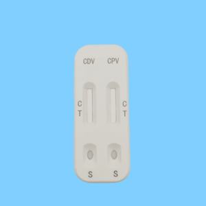 ชุดตรวจหาแอนติเจนไวรัสโรคไข้หัดสุนัข (CDV) และพาร์โวไวรัส (CPV) สำหรับสัตว์เลี้ยง  แบบเร็ว  สำหรับสัตวแพทย์  ลดราคาพิเศษ - Product Image 1