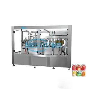 Long service life automatic commercial combi block fruit juice drink filling line
