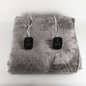 Couverture chauffante de luxe FORTIVOX AC120V - Polaire ultra douce, <span class=keywords><strong>chauffage</strong></span> multi-niveaux, <span class=keywords><strong>rechargeable</strong></span> par courant alternatif, portable, taille king, double commande - Product Image 6