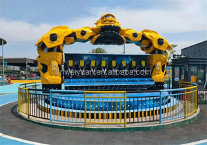Sturm-Spinning-Ride Inversions-Karussell Extremes Vergnügungspark-Attraktion für Erwachsene 360° Rotierendes Mechanisches Polizisten-Karussell für 16 Personen - Product Image 6