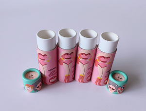 หลอดกระดาษรีไซเคิลแบบย่อยสลายได้สำหรับลิปบาล์มแบบแท่งและน้ำหอมแบบแท่งสำหรับช่างทำเครื่องสำอาง - Product Image 2