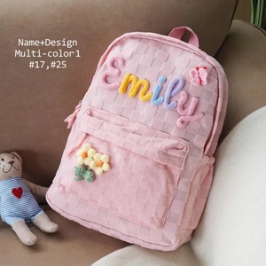 حقيبة ظهر قطنية مخصصة جذابة بسحاب، حقيبة خفيفة الوزن متعددة الوظائف ومتينة - Product Image 5