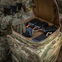 Sac à dos tactique de grande capacité, imperméable, antichoc, avec plusieurs compartiments et intérieur rembourré