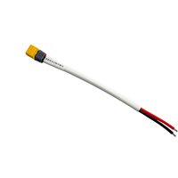 10 paires de connecteurs mâles et femelles Amass XT60H XT60H-F XT60H-M, connecteur à balle XT60H XT60, câble avec capuchon, gaine noire