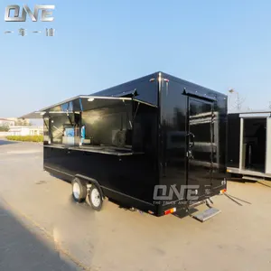 Mobile Bar Food Trailers Retail Ice Cream Trailer Mobile Pizza Vending Food Truck Cart Purchase Hot Dog Stand