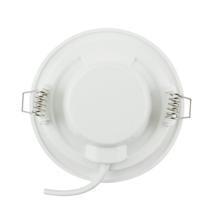 Downlight LED ultrafino redondo de 6W con luz amarilla, ideal para iluminación interior en hogares y oficinas. - Product Image 2