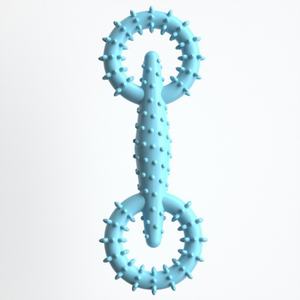 Juguete Masticable Ecológico para Perros y Gatos para Limpiar y Desgastar los Dientes, Silicona de Grado Alimenticio para Perros Grandes y Pequeños - Product Image 4