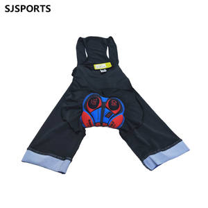 Gel 9D imbottito da uomo nero con bretelle da bicicletta calzamaglia da ciclismo da esterno - Product Image 2