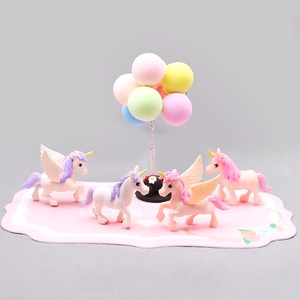 Resina pony micro paisaje decoración pegasus unicornio <span class=keywords><strong>miniatura</strong></span> DIY hogar jardín ornamento - Product Image 5