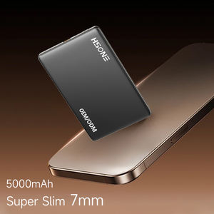 Vente en gros de banques d'alimentation <span class=keywords><strong>sans</strong></span> fil magnétiques personnalisées avec logo, design fin et léger, 5000 mAh, charge <span class=keywords><strong>rapide</strong></span>, type C, mini powerbank - Product Image 3