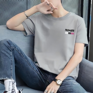 T-shirts imprimés Watermark pour hommes et femmes, en nylon/cachemire, denim, vêtements tricotés écologiques, style punk, coupe oversize, imprimé animal - Product Image 2