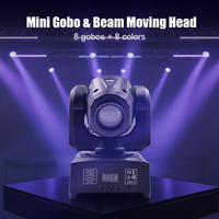 Luz Móvil Mini de 90W Lista para Enviar con 8 Colores, 8 Gobos, Control de Sonido Gobo, DMX512 para Club, Bar, Bodas, Fiestas y Eventos