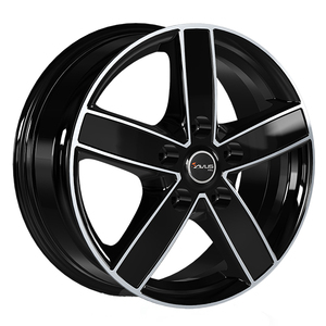 AC-V51 cerchi in Lega 7.5X18 5x108 et 47สีดำขัดเงา - Product Image 1