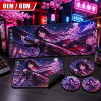 Tapis de souris de jeu Tigerwings Japan Poron OEM pour joueurs professionnels, nouveau matériau inférieur, substrat Poron, tapis de souris 21*26cm