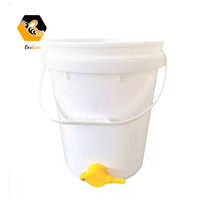 Seau à miel en plastique avec porte à miel pour apiculture, récipient à miel avec Valve de 5 gallons, 25l, 20l, 15l, 10l
