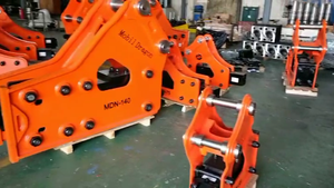 Marteau latéral de Type rockfishing série 2 — Sb, marteau de pointe hydraulique, modèle Sb40, pour disjoncteur de chantier local - Product Image 5