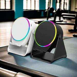2025 <b>Mini</b> Wireless RGB LED Audio <b>Speaker</b> with Clock IP65 Waterproof for Bedroom Parties and Competitions - Product Image 1