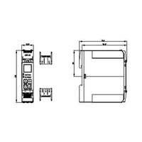 Module PLC Siemens 3UG5616-1CR20 Relais de surveillance numérique réglable Phas.fail-sequ-asym Surtension SIRIUS Contrôle industriel