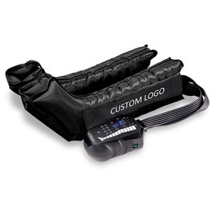 Masseur à compression d'air <span class=keywords><strong>pour</strong></span> les <span class=keywords><strong>jambes</strong></span> entières, <span class=keywords><strong>appareil</strong></span> à compression séquentielle à 12 chambres <span class=keywords><strong>pour</strong></span> la <span class=keywords><strong>circulation</strong></span> <span class=keywords><strong>sanguine</strong></span> et le drainage lymphatique - Product Image 4