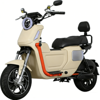 Pabrik Sumber Grosir Sepeda Motor Listrik Harga Pabrik Kotak Tengah Opsional untuk Perjalanan Harian di Kota