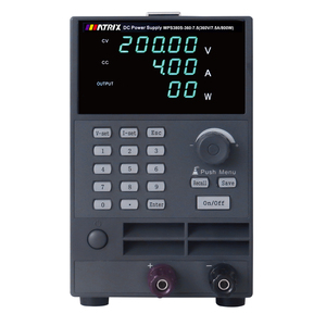 MATRIX 800W 360V 7.5A Alimentation cc programmable réglable à cinq chiffres pour usines électroniques - Product Image 1