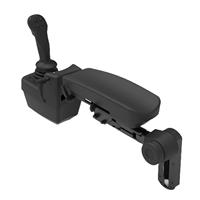 Boîtes de commande de joystick pour accoudoirs de chargeuse CITOON - Réglables multi-axes en alliage plastique, robustes tout-terrain, garantie 1 an