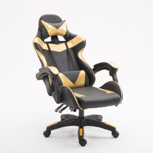 Chaise de jeu réglable en cuir PU de haute qualité avec repose-pieds <span class=keywords><strong>roulettes</strong></span> silencieuses chaise d'ordinateur pivotante confortable pour la vente en gros - Product Image 2