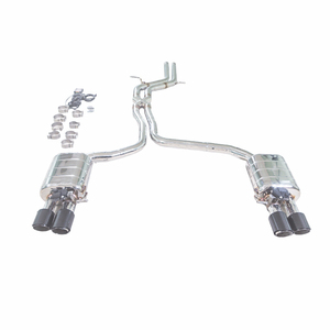 Silencieux Catback Valvetronic pour <span class=keywords><strong>Audi</strong></span> <span class=keywords><strong>S4</strong></span> <span class=keywords><strong>B8</strong></span> 3.0T Haute Performance en Acier Inoxydable 304 Tuyau d'Échappement de Voiture - Product Image 1