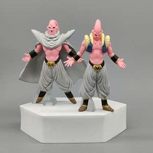 8 styles différents de figurines de Majin Buu, ensemble emballé de 7 à 10,5 cm, parfait pour les fans d'anime, collection et décoration de bureau - Product Image 3