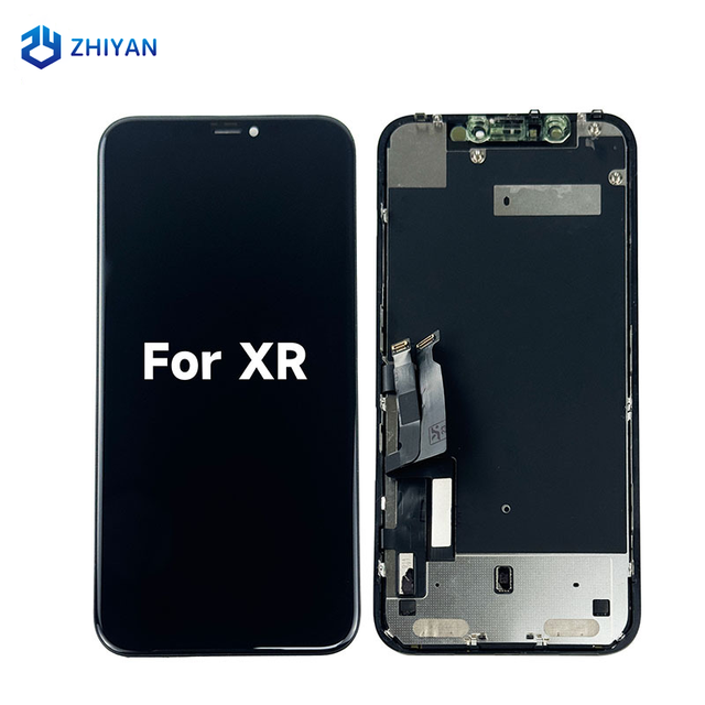 High Luminance LCD Display TFT/OLED/INCELL LCD Screen for iphone XR with Frame Tested Smartphone Screen with 1 Year Warranty