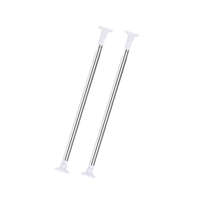 Tringle à <span class=keywords><strong>rideau</strong></span> extensible sans perçage pour salles de bain, salles de douche et fenêtres - Design décoratif artistique - Product Image 3