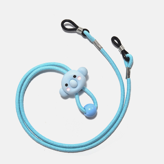 Light blue baby elephant