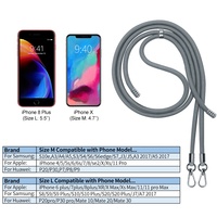 Tinkin — sac à bandoulière en cuir PU, sac multifonctionnel a suspendre pour téléphone portable, 2020 pouces, iphone se 11 lanières, nouvelle collection 6.5